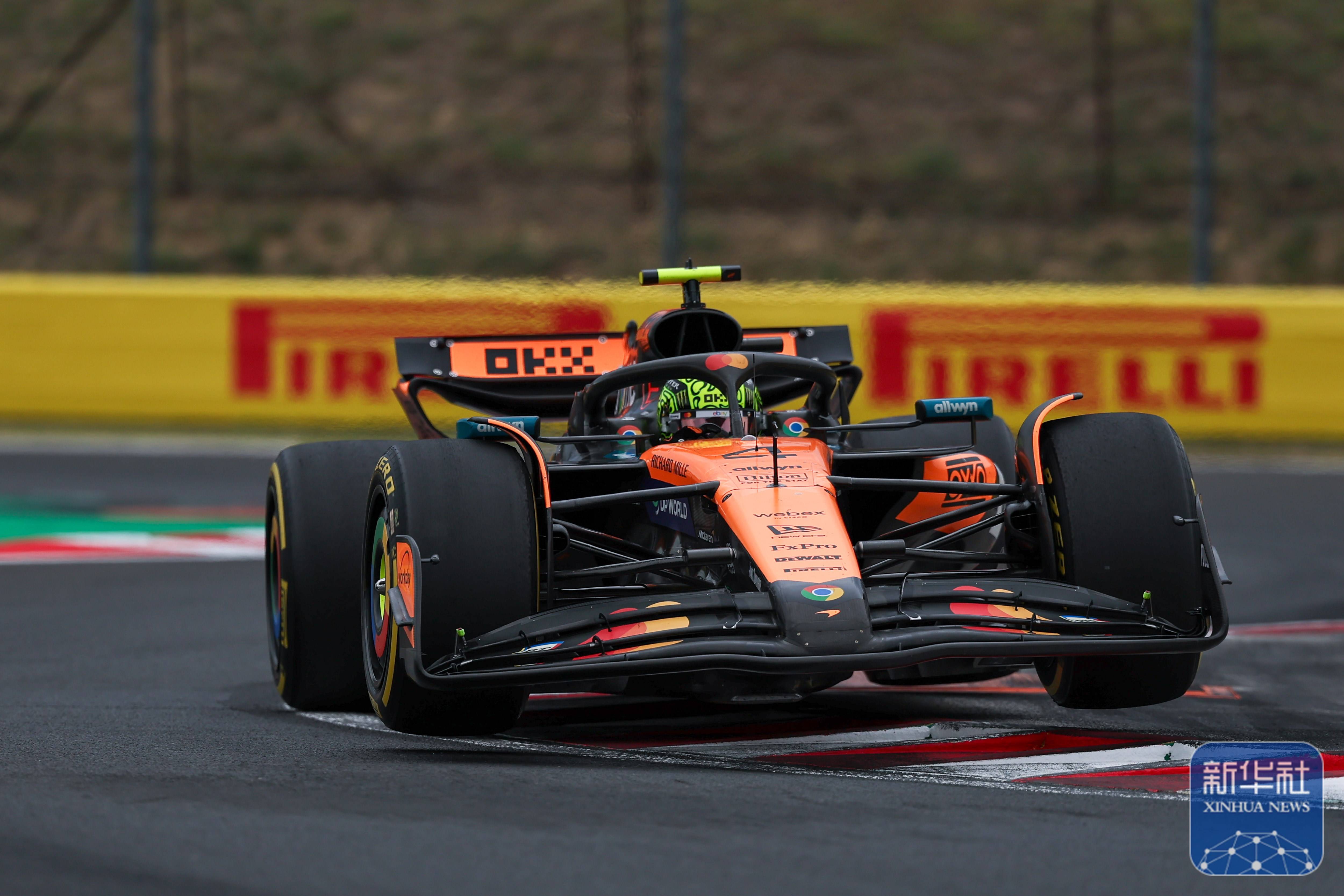 迈凯伦逆转索伯车队,诺里斯点燃赛场 迈凯伦逆转索伯车队,诺里斯点燃赛场